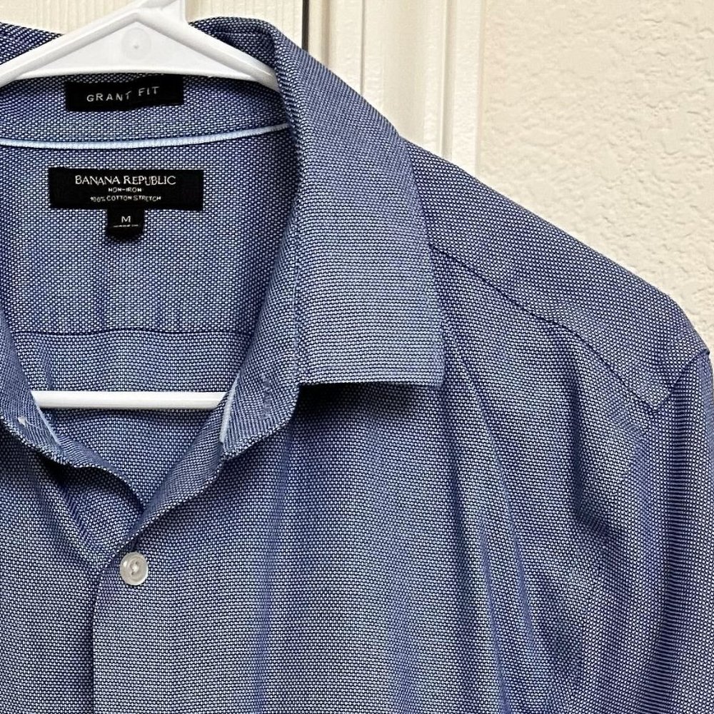 Banana Republic - Non-Iron Stretch Dress Shirt - Grant Fit